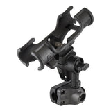 RAM® Light-Speed™ Fishing Rod Holder with Rail Base (RAP-370-R)