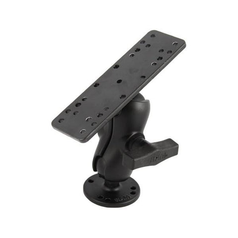 RAM-111U-B - RAM 1.5" Ball Mount w/ Short Double Socket Arm - Image1