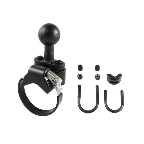 RAM Rail Base with Zinc Coated U-Bolt, ATV/UTV Strap & Ball for Rails (RAM-231Z-2U) - Mounts MY - RAM Mounts Malaysia