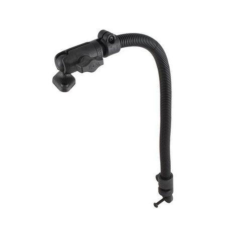 RAM Transducer Arm Mount with 18" Rigid Aluminum Rod and Diamond Base (RAM-B-316-18-TRA1U) - RAM Mounts - Mounts Malaysia