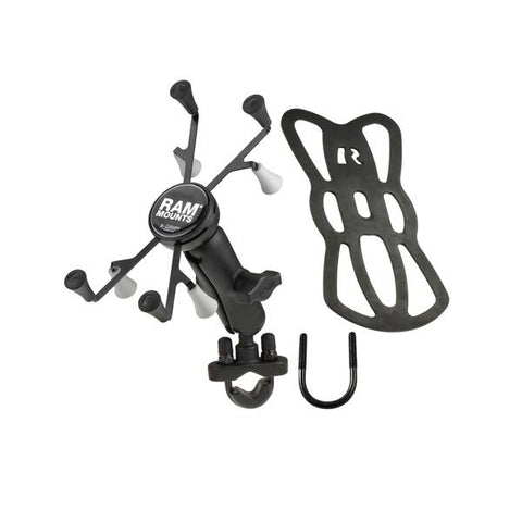 RAM Handlebar U-Bolt Mount with Universal RAM® X-Grip® Cradle for 7"-8" Tablets (RAM-B-149Z-UN8U) - RAM Mounts - Mounts Malaysia