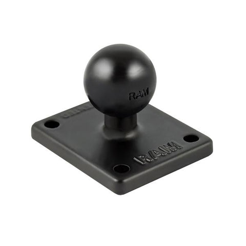 RAM Base with Ball & AMPs Pattern for Garmin zumo, TomTom Rider & Urban Rider (RAM-B-347U) - RAM Mount Malaysia