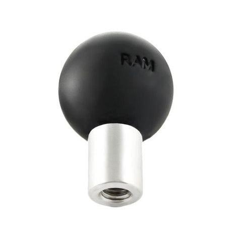 RAM 1/4-20 Female Threaded Hole with 1" ball (RAM-B-348U) - RAM Mount Malaysia