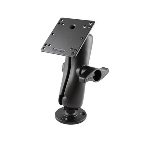 RAM D Ball Mount with Round & Square Plate VESA 75mm and 100mm Hole Patterns (RAM-D-101U-246) - RAM Mounts - Mounts Malaysia