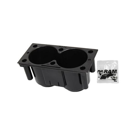 RAM-FP-CUP1F Tough-Box Console Dual Drink Cup | Mounts MY | RAM Mounts Malaysia