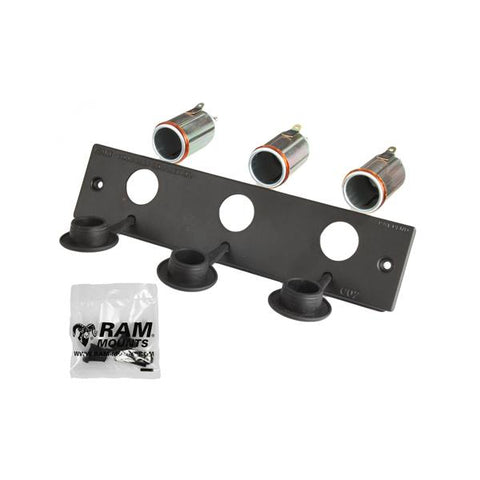RAM 12 Volt Lighter Receptacle Faceplate (RAM-FP2-CIG3) - Mounts MY - RAM Mounts Malaysia
