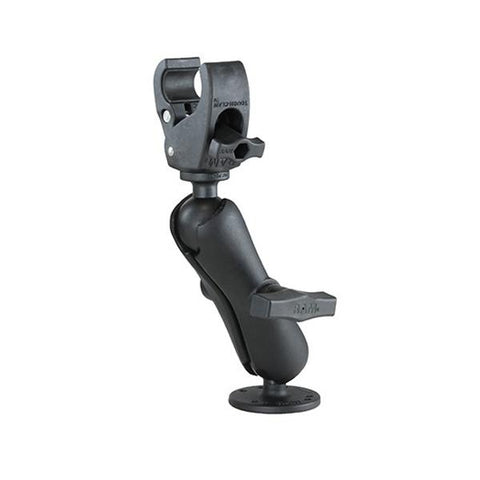 RAP-400-202U RAM Tough-Claw™ Base w/ Double Arm & Round Adapter - RAM Mounts MY