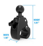 RAM Medium Tough-Claw™ with 1.5" Rubber Ball (RAP-404U) - Image2