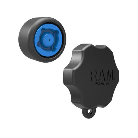 4 RAM Pin-Lock Security Knob and Key Knob for 1.5" Diameter C Size Arms (RAP-S-KNOB5-4U) - RAM Mounts Malaysia
