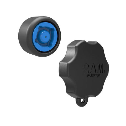 4 RAM® Pin-Lock™ Security Knob and Key Knob for RAM Swing Arms (RAP-S-KNOB6-4U) - RAM Mount Malaysia
