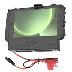 RAM® Powered Dock for Tab Active5 & 3 with Speaker Box (RAM-HOL-SAM61PU)