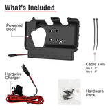 RAM® Powered Dock for Tab Active5 & 3 with Speaker Box (RAM-HOL-SAM61PU)