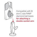 RAM® Form-Fit Cradle for Apple iPhone 12 & 12 Pro (RAM-HOL-AP33U)