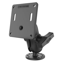RAM® Double Ball Mount with 75x75mm VESA Plate - C Size Short (RAM-101U-B-2461)