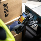 RAM® Tough-Mag™ Heavy Duty Magnetic Mount with Diamond Plate - Medium (RAM-138-MAG88U)