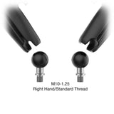 RAM® Tough-Mirror™ Kit with M10-1.25 Bases - Long Arm (RAM-B-349-C-465RL)