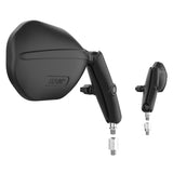 RAM® Tough-Mirror™ Kit with M10-1.25 Bases + Reverse Adapter - Long Arm (RAM-B-349-RTA-C-465RL)