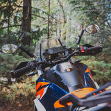 RAM® Tough-Mirror™ Kit with M10-1.25 Bases + Reverse Adapter - Long Arm (RAM-B-349-RTA-C-465RL)