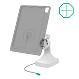 GDS® Uni-Conn™ Powered Tilt & Swivel Dock with USB-C + Data - Gray (RAM-GDS-DOCK-D14-U3C-2A-GRY)