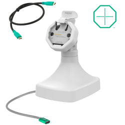 GDS® Uni-Conn™ Powered Tilt & Swivel Dock with USB-C - Gray (RAM-GDS-DOCK-D14-U3C-GRY)