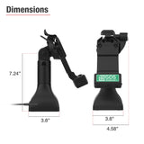GDS® Uni-Conn™ 7" Locking Pedestal Dock with USB-C (RAM-GDS-DOCKLR-D11-7-U1C)