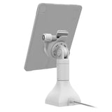 GDS® Uni-Conn™ Powered 7" Locking Pedestal Dock with USB-C - Gray (RAM-GDS-DOCKLR-D11-7-U3C-GRY)