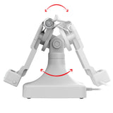 GDS® Uni-Conn™ Locking Tilt & Swivel Dock with PoE - Gray (RAM-GDS-DOCKLR-D14-U1E-GRY)