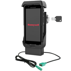 RAM® Locking Powered Dock + USB-A for Honeywell CT40/45/47 (RAM-HOL-HON12PDLU)