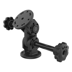 RAM® Dual Straight Pivot Mount with Knob (RAP-101-PV4-2SU)