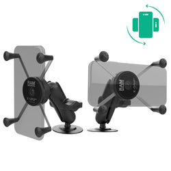 RAM® Rotating X-Grip® Large Phone Mount with Flex Adhesive Base (RAP-B-378-UN10RU)