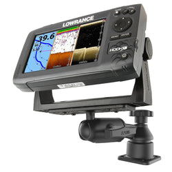 RAM® Horizontal 6" Swing Arm Mount with Ball & Socket Rectangular Plate (RAM-109HSB)