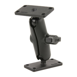 RAM® Double Ball Mount with Two 1.5" x 3" Plates (RAM-B-102U-153)