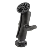 RAM® Composite Double Ball Mount with Two Round Plates - Medium (RAP-101U)
