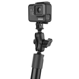 RAM® Tough-Pole™ 30" Socket Arm with Universal Camera Mount (RAP-201-B-12-4-A-GOP1)