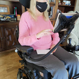RAM® Universal Wheelchair Track Base with Quick Release & Swivel Feature (RAP-AAPR-WCT)