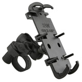 RAM® Quick-Grip™ XL Phone Mount with RAM® Tough-Strap™ Handlebar Base (RAP-B-460-A-PD4U)
