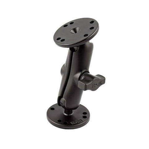 RAM-B-101U - RAM 1" Ball Mount w/ 2/2.5" Round Base - Image1