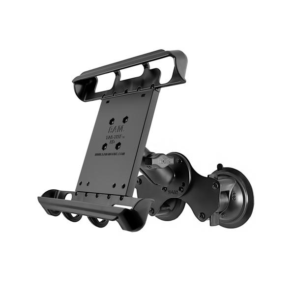 RAM Double Twist-Lock Suction Mount with Spring Cradle for Tablets with Cases (RAM-B-189-TAB8U) - RAM Mount Malaysia
