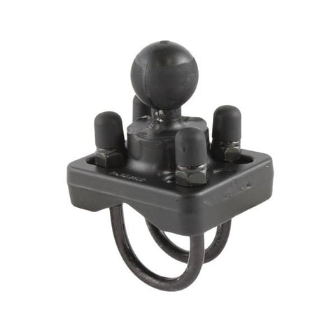 RAM  Double U Bolt Base with 1" Ball (RAM-B-235U) - Image1