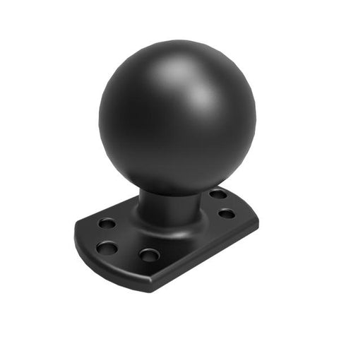 RAM-D-202U-CRO1 D Size Ball Round Plate for Crown Work Assist - RAM Mounts Malaysia - Mounts MY