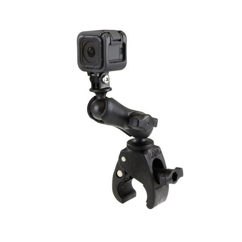 RAM Small Tough-Claw with Universal Action Camera Adapter (RAP-B-400-GOP1U) - RAM Mounts - Mounts Malaysia