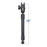 RAM 14" Extension Pole with 1" Ball Ends & Socket Arm (RAP-BB-230-14-201U) - Image1